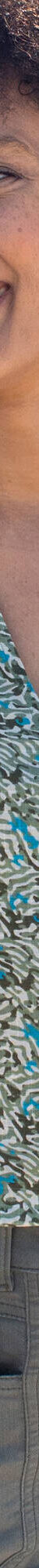 Blouse imprimée en coton ,col fendu (kaki / écru) Blouse imprimée en coton ,col fendu (kaki / écru)